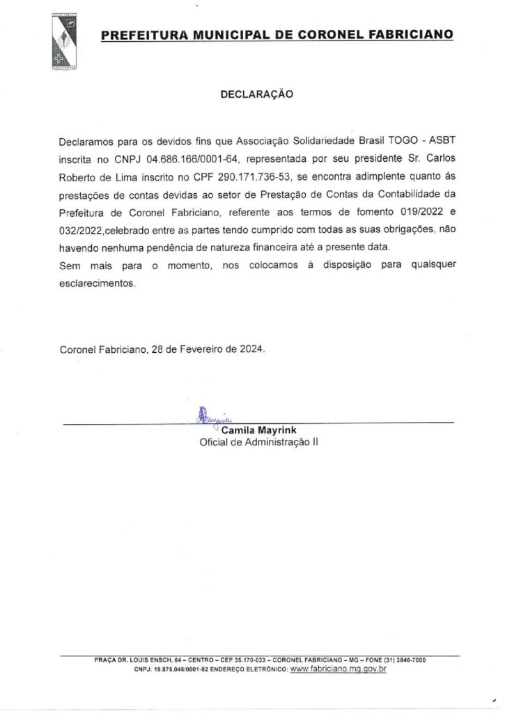 thumbnail of Prest Contas CMDCA TF19-2022 E TF32-2022 Fev24